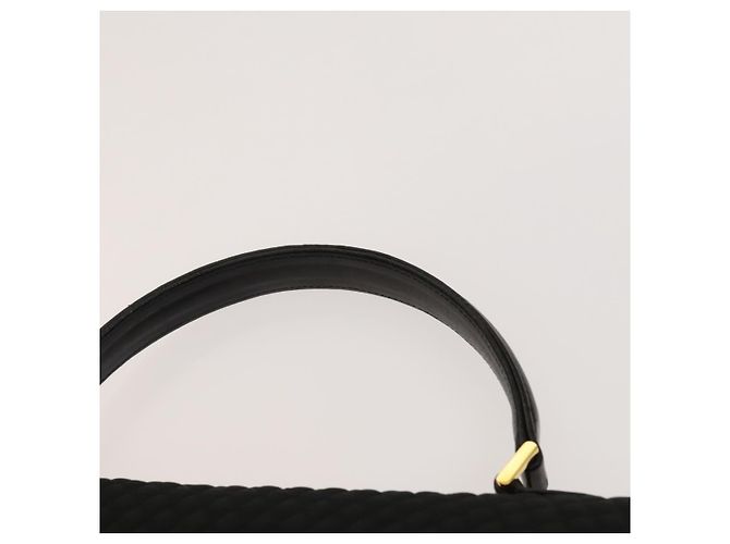 BALLY Borsa a Spalla in Pelle 2 Set Nero Marrone Auth BA3726 - vista 6