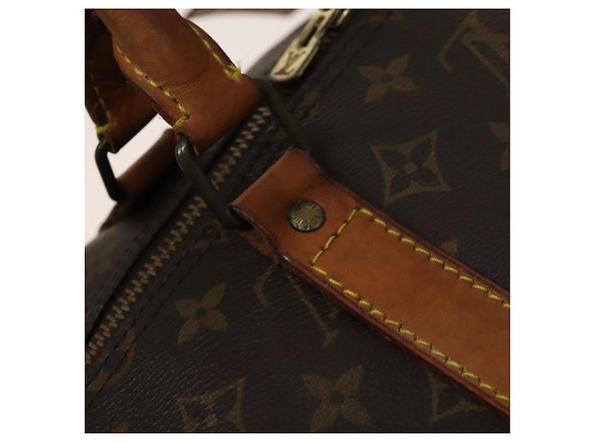 LOUIS VUITTON Borsa Boston Monogram Keepall 55 M41424 LV Auth bs27742 Monogramma - vista 17