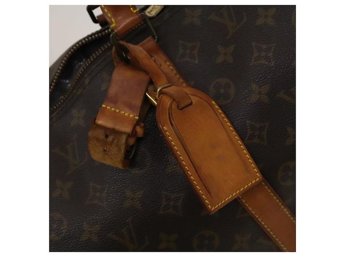 LOUIS VUITTON Borsa Boston Monogram Keepall 55 M41424 LV Auth bs27742 Monogramma - vista 19