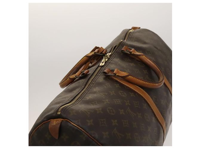 LOUIS VUITTON Borsa Boston Monogram Keepall 55 M41424 LV Auth bs27742 Monogramma - vista 6