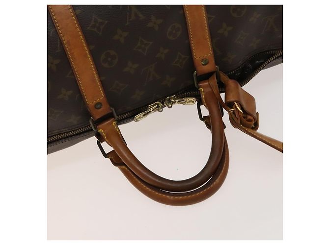 LOUIS VUITTON Borsa Boston Monogram Keepall 55 M41424 LV Auth bs27742 Monogramma - vista 7