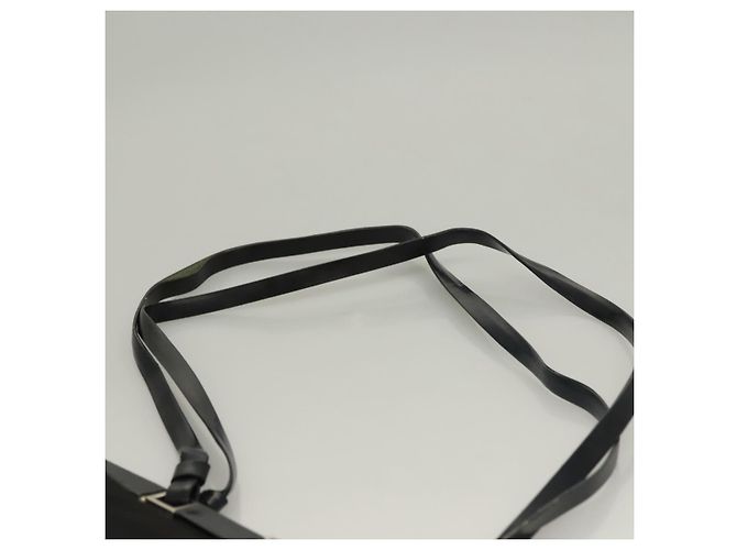 Borsa a Spalla PRADA Nylon Nero Argento Autentica 130183 - vista 14