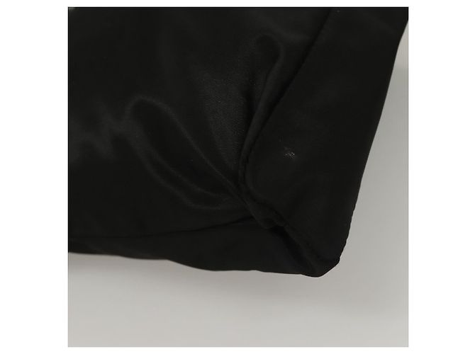 Borsa a Spalla PRADA Nylon Nero Argento Autentica 130183 - vista 17