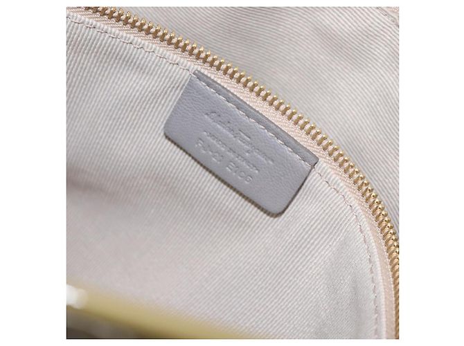 Borsa a mano Vala in pelle grigia e oro Salvatore Ferragamo Auth bs27995 Marrone D'oro - vista 12