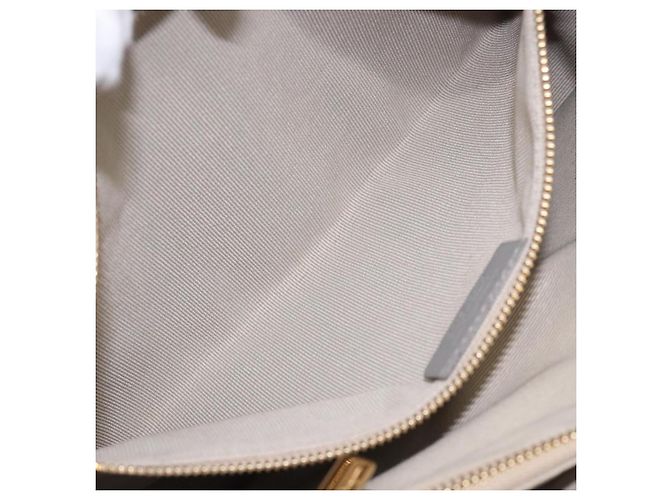Borsa a mano Vala in pelle grigia e oro Salvatore Ferragamo Auth bs27995 Marrone D'oro - vista 20
