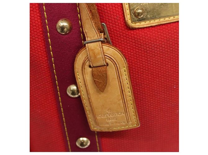 LOUIS VUITTON Antigua Cabas MM Borsa Tote Rossa M40034 LV Auth BA1930 Rosso - vista 17
