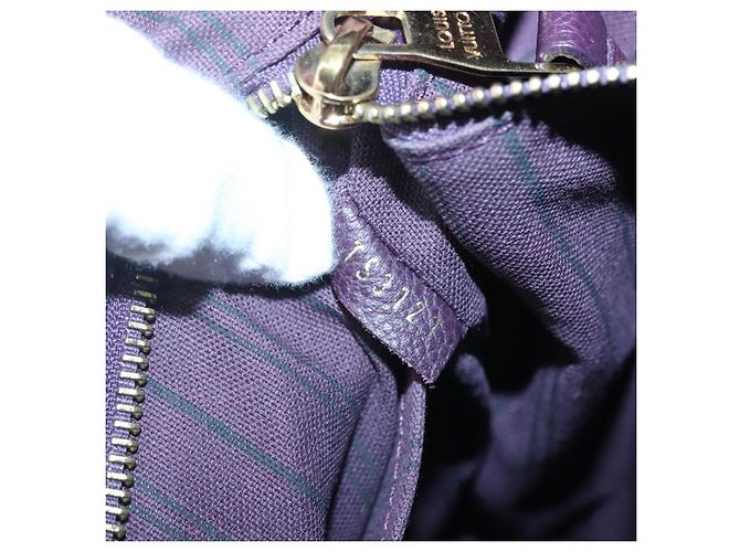 LOUIS VUITTON Borsa Citadines PM Monogram Empreinte Viola M94049 LV Auth bs25756 Porpora - vista 21