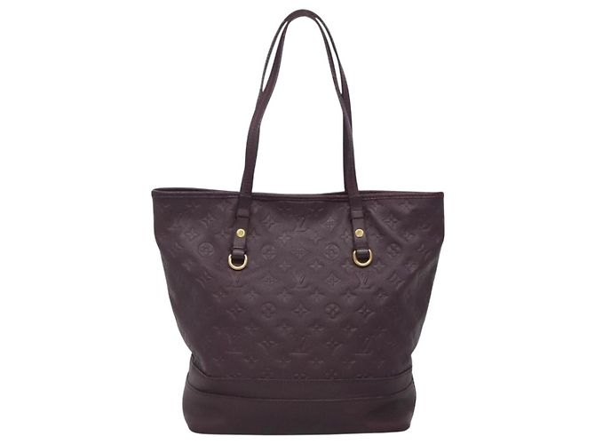 LOUIS VUITTON Borsa Citadines PM Monogram Empreinte Viola M94049 LV Auth bs25756 Porpora - vista 3