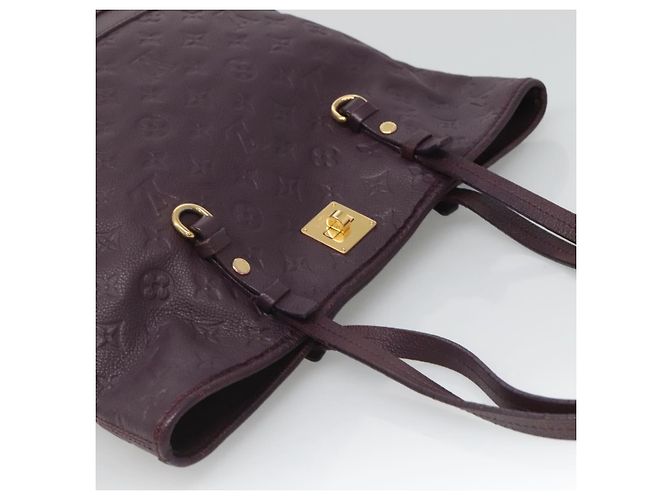 LOUIS VUITTON Borsa Citadines PM Monogram Empreinte Viola M94049 LV Auth bs25756 Porpora - vista 6