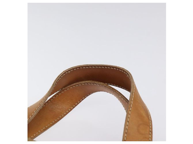 Céline Borsa a mano in tela Macadam CELINE in suede marrone e oro Auth BA2154 D'oro - vista 8