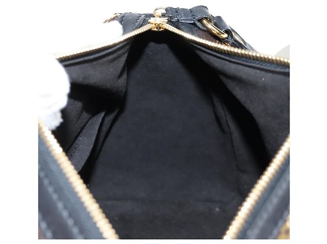 LOUIS VUITTON Borsa Speedy 30 Monogram Eclipse Paillettes Oro M40244 Auth yk18412M D'oro Monogramma - vista 22