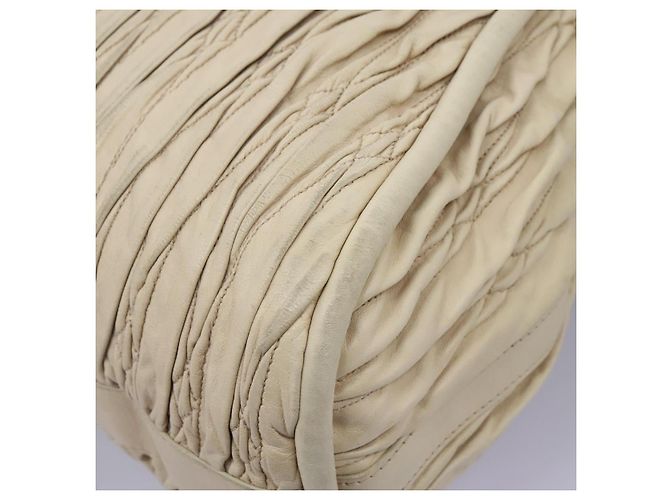 BALLY Borsa Tote in Pelle Beige Oro Auth am8137 D'oro - vista 14