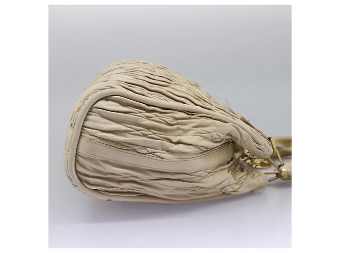 BALLY Borsa Tote in Pelle Beige Oro Auth am8137 D'oro - vista 5