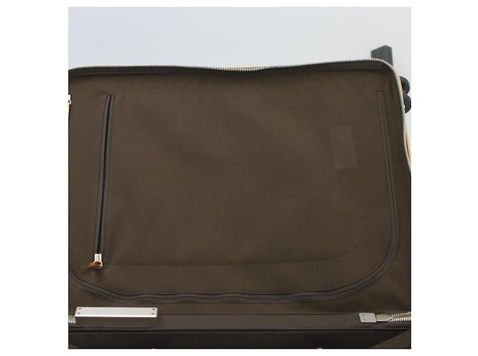 LOUIS VUITTON Valigia a Rulli Horizon 55 in Titanio Monogram M41226 LV Auth ak157SM Argento - vista 19