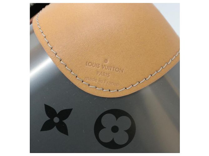 LOUIS VUITTON Valigia a Rulli Horizon 55 in Titanio Monogram M41226 LV Auth ak157SM Argento - vista 23