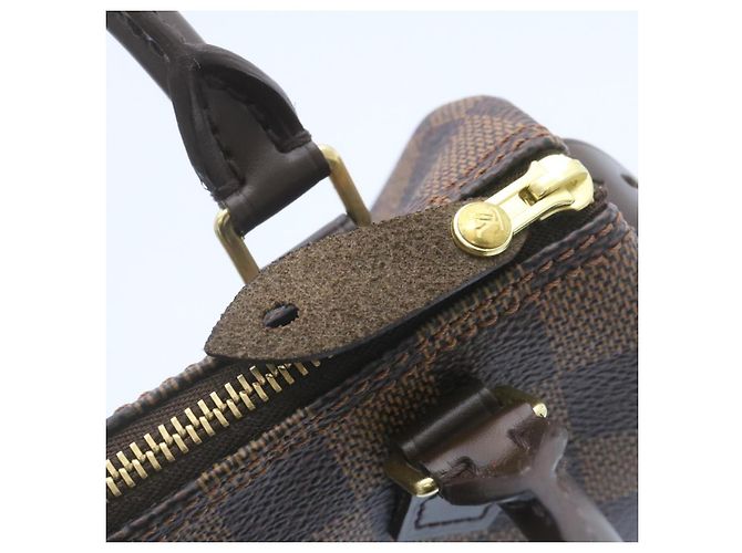 LOUIS VUITTON Mini Speedy Borsa a Mano Damier Ebene M41534 LV Auth 25202SM - vista 18