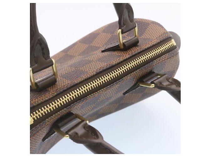 LOUIS VUITTON Mini Speedy Borsa a Mano Damier Ebene M41534 LV Auth 25202SM - vista 6
