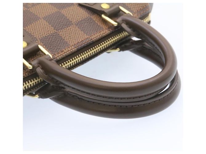 LOUIS VUITTON Mini Speedy Borsa a Mano Damier Ebene M41534 LV Auth 25202SM - vista 7