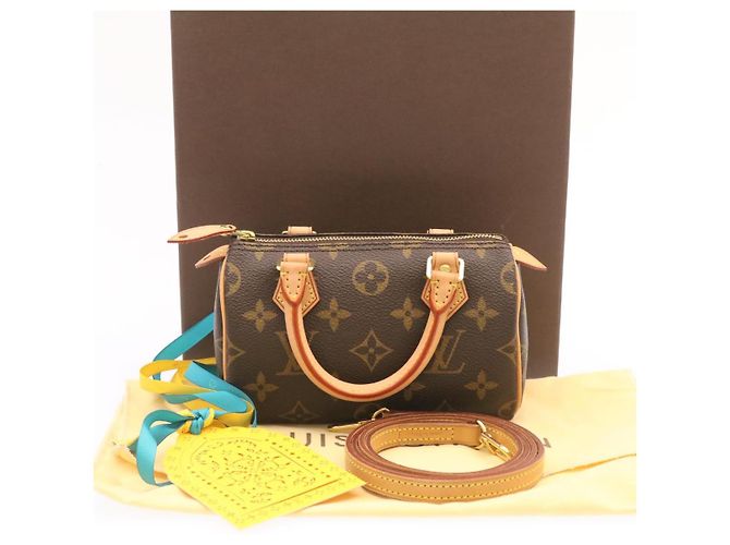 LOUIS VUITTON Borsa a Mano Mini Speedy Monogram M41534 LV Auth 26741SM Monogramma - vista 12