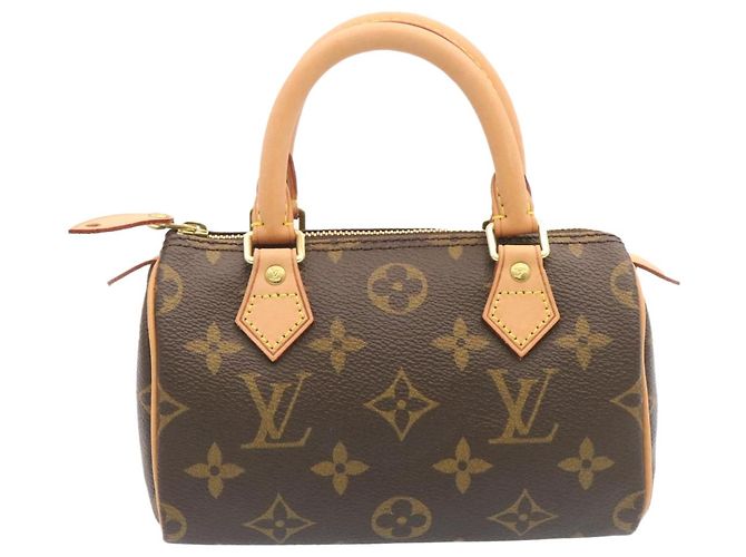 LOUIS VUITTON Borsa a Mano Mini Speedy Monogram M41534 LV Auth 26741SM Monogramma - vista 13