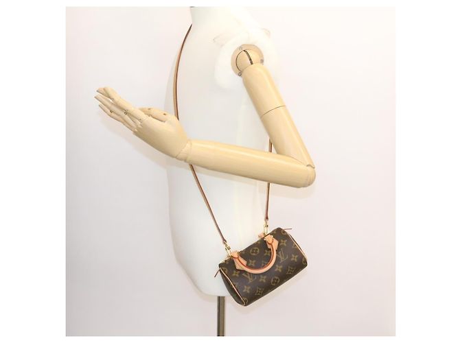 LOUIS VUITTON Borsa a Mano Mini Speedy Monogram M41534 LV Auth 26741SM Monogramma - vista 22