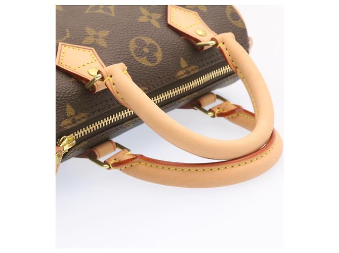 LOUIS VUITTON Borsa a Mano Mini Speedy Monogram M41534 LV Auth 26741SM Monogramma - vista 7