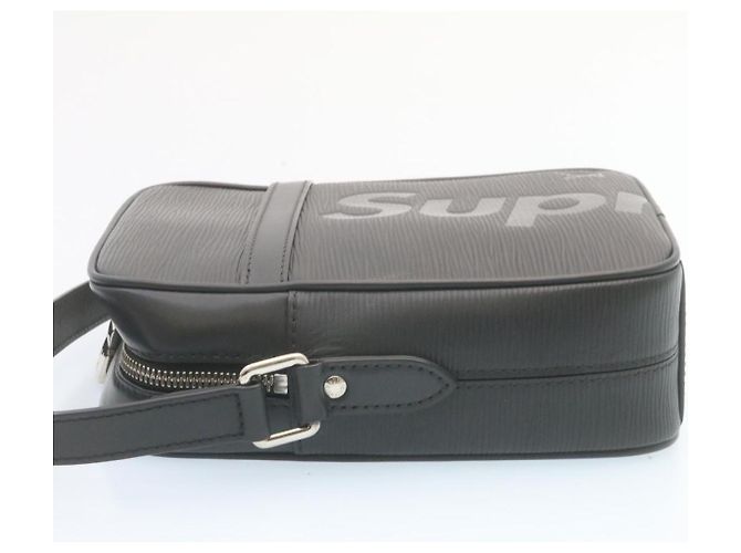LOUIS VUITTON Borsa a Spalla Danube Epi Supreme Nera M53431 LV Auth ar5973SM Nero - vista 3
