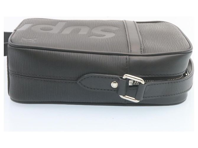 LOUIS VUITTON Borsa a Spalla Danube Epi Supreme Nera M53431 LV Auth ar5973SM Nero - vista 4