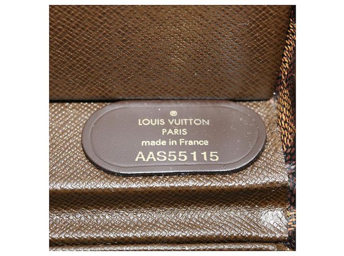 LOUIS VUITTON Trunk Presidente Damier Ebene SPO N47500 LV Auth 29584SM - vista 11