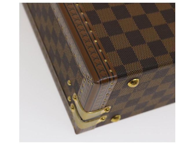 LOUIS VUITTON Trunk Presidente Damier Ebene SPO N47500 LV Auth 29584SM - vista 16