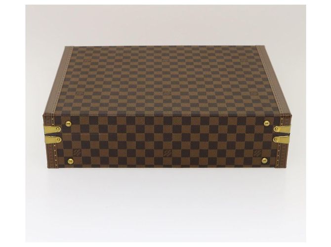 LOUIS VUITTON Trunk Presidente Damier Ebene SPO N47500 LV Auth 29584SM - vista 5