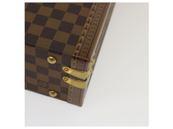 LOUIS VUITTON Trunk Presidente Damier Ebene SPO N47500 LV Auth 29584SM - vista 8