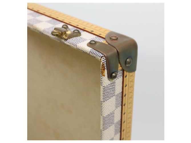 LOUIS VUITTON Valigia Cotteville 45 Damier Azur SPO LV Auth 38808SM - vista 10