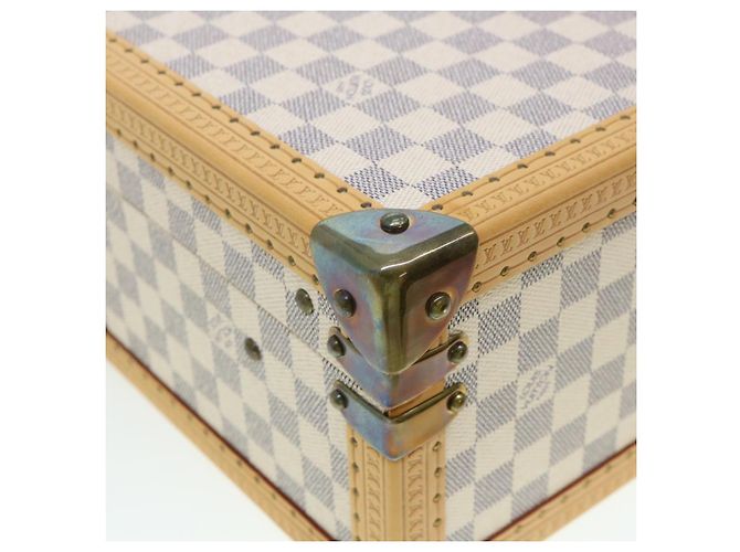 LOUIS VUITTON Valigia Cotteville 45 Damier Azur SPO LV Auth 38808SM - vista 16