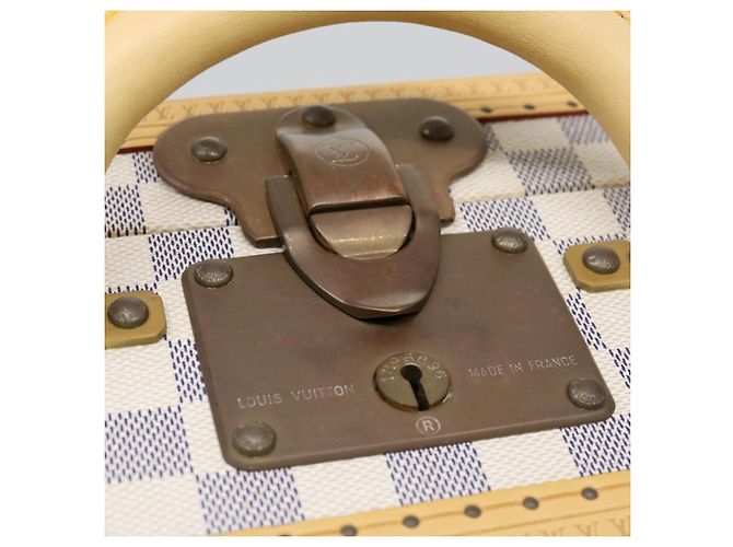 LOUIS VUITTON Valigia Cotteville 45 Damier Azur SPO LV Auth 38808SM - vista 19