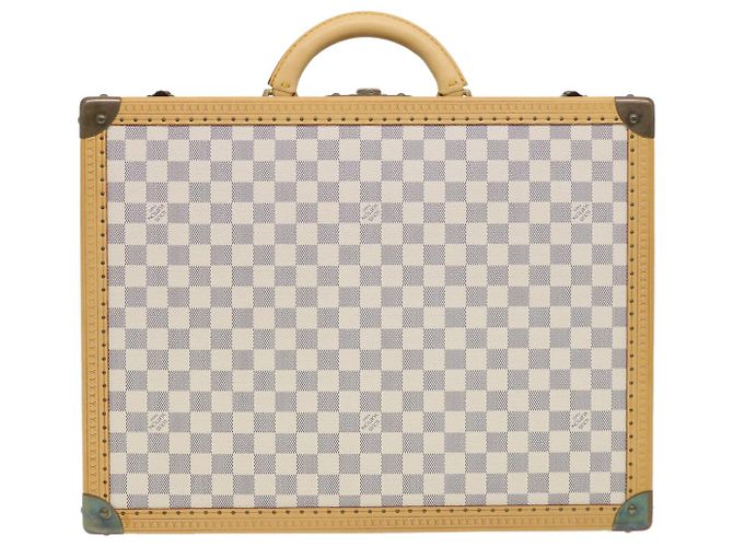 LOUIS VUITTON Valigia Cotteville 45 Damier Azur SPO LV Auth 38808SM - vista 2