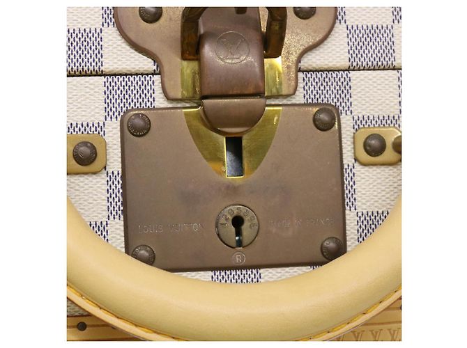 LOUIS VUITTON Valigia Cotteville 45 Damier Azur SPO LV Auth 38808SM - vista 20