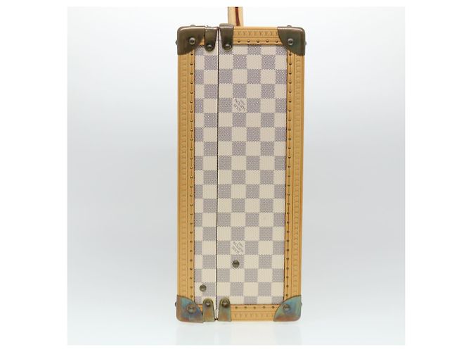 LOUIS VUITTON Valigia Cotteville 45 Damier Azur SPO LV Auth 38808SM - vista 4