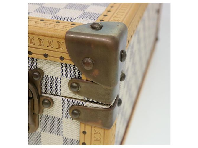 LOUIS VUITTON Valigia Cotteville 45 Damier Azur SPO LV Auth 38808SM - vista 7