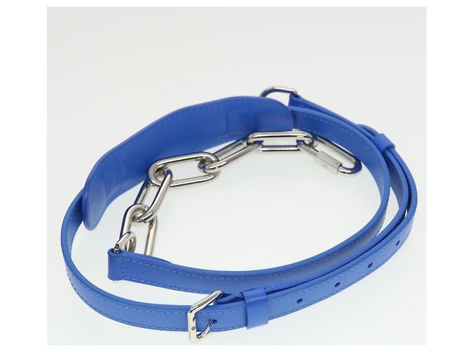 LOUIS VUITTON Borsa a Spalla Soft Trunk Monogram Clouds Blu M45430 LV Auth 42826SM Bianco - vista 19