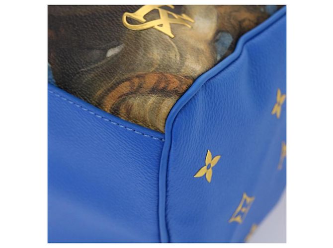 LOUIS VUITTON Masters Kollektion RUBENS Speedy 30 Handtasche M43305 LV Auth 47435SM Blau - Ansicht 15