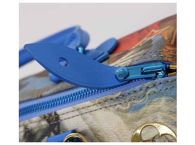 LOUIS VUITTON Masters Kollektion RUBENS Speedy 30 Handtasche M43305 LV Auth 47435SM Blau - Ansicht 19