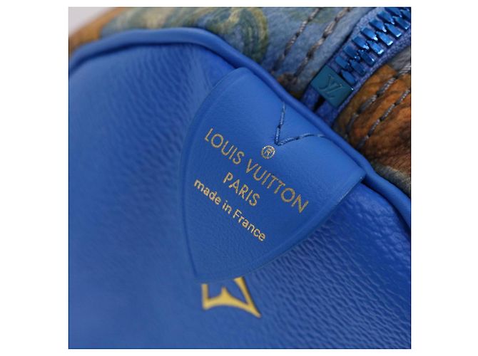LOUIS VUITTON Masters Kollektion RUBENS Speedy 30 Handtasche M43305 LV Auth 47435SM Blau - Ansicht 20