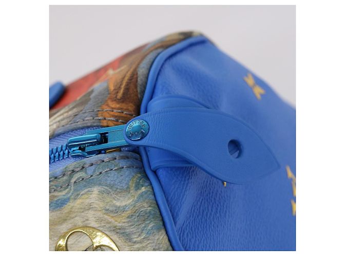 LOUIS VUITTON Masters Kollektion RUBENS Speedy 30 Handtasche M43305 LV Auth 47435SM Blau - Ansicht 9