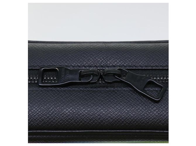 LOUIS VUITTON Taiga Rainbow Mini Soft Trunk Shoulder Bag M30351 LV Auth 50210SM Black - view 19