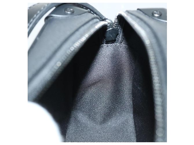 LOUIS VUITTON Taiga Rainbow Mini Soft Trunk Shoulder Bag M30351 LV Auth 50210SM Black - view 22