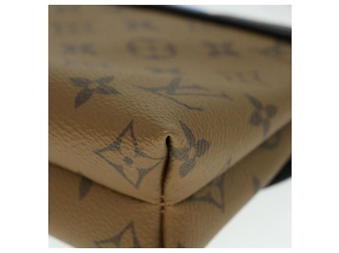 LOUIS VUITTON Pochette Reverse Maschera Kabuki Solo Giappone M43495 LV Auth 51543SM Monogramma - vista 16