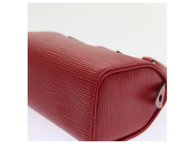 LOUIS VUITTON Borsa a Mano Epi Mini Speedy SPO 2way Rossa LV Auth 56797SM Rosso - vista 14