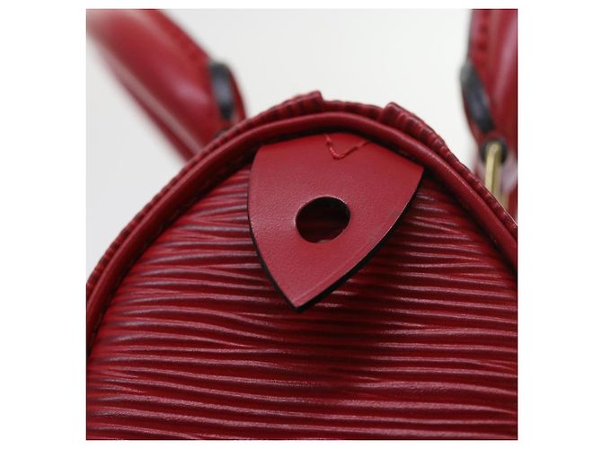 LOUIS VUITTON Borsa a Mano Epi Mini Speedy SPO 2way Rossa LV Auth 56797SM Rosso - vista 18