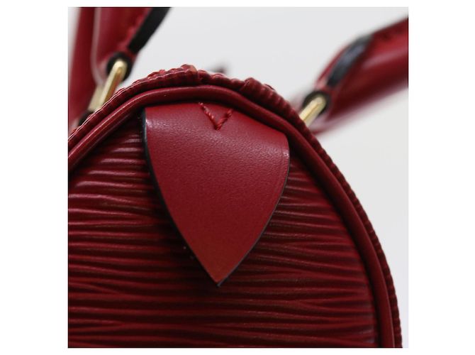 LOUIS VUITTON Borsa a Mano Epi Mini Speedy SPO 2way Rossa LV Auth 56797SM Rosso - vista 19